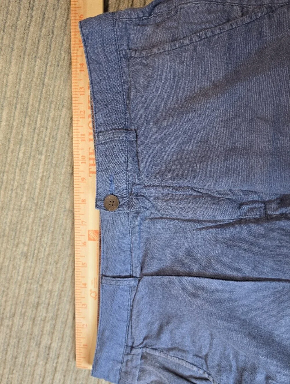 Faherty Tradewinds 7” Stretch Linen Blend Organic Cotton Shorts Men's 30